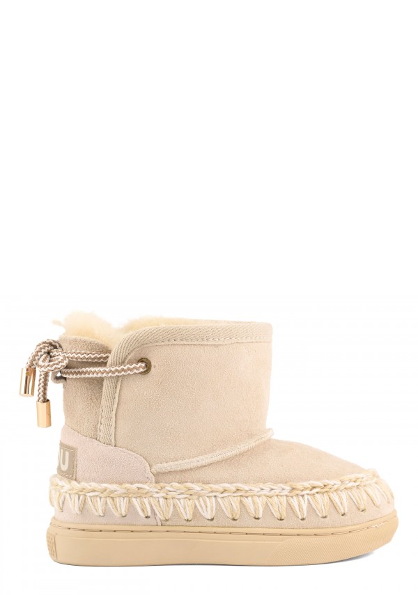 Eskimo sneaker kid suede CHALK