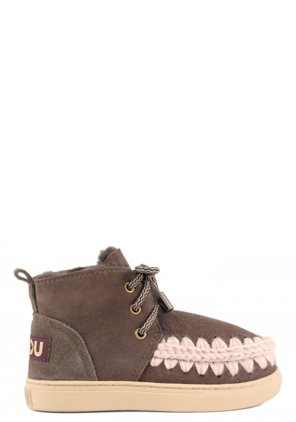 Eskimo sneaker kid suede MOCHA