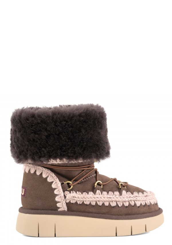 Bounce boot fur cuff MOCHA