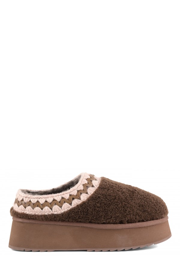 Platform Clog MOCHA