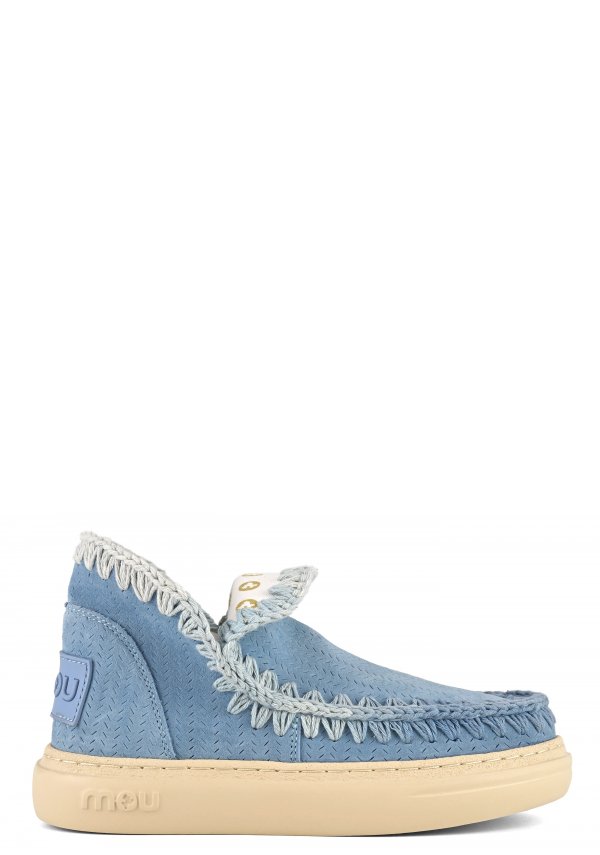 Bold sneaker degraded stitching JEANS