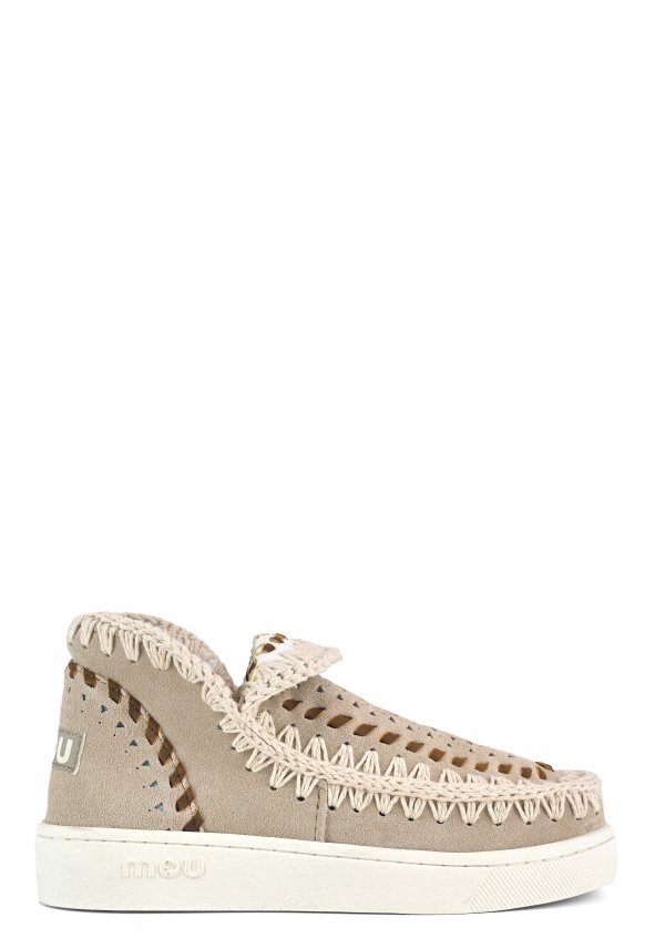 Summer eskimo sneaker leather stitch CHLK