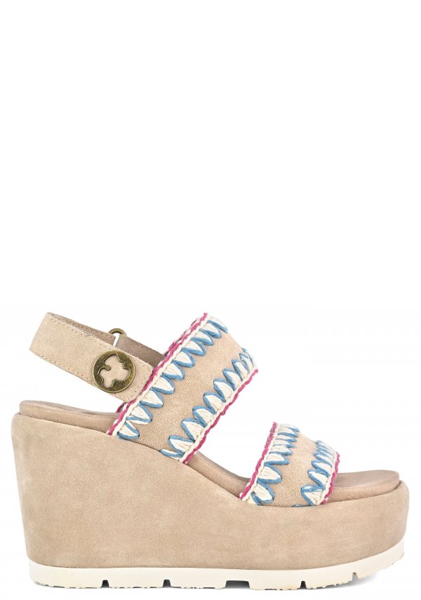 Eva wedge two straps PSAN