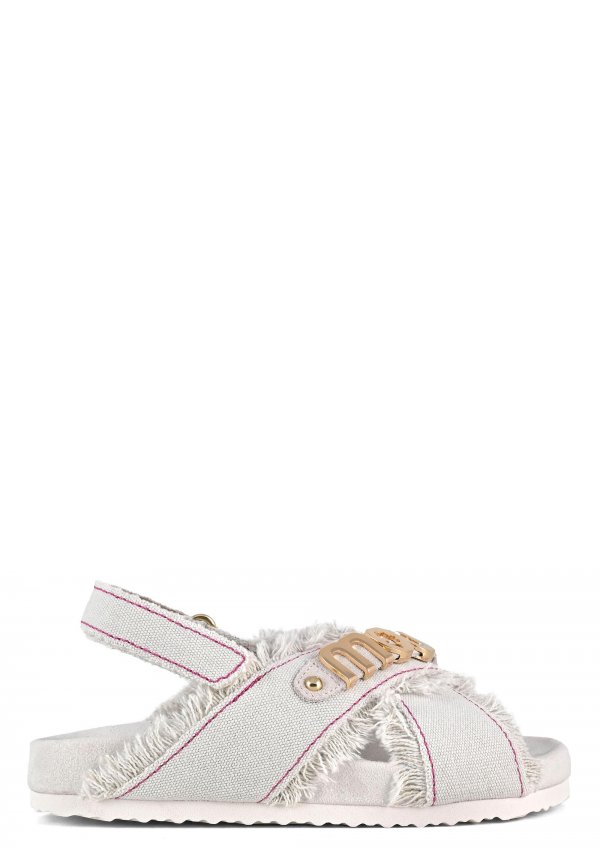 Bio sandal kid recycled canvas RWBEI