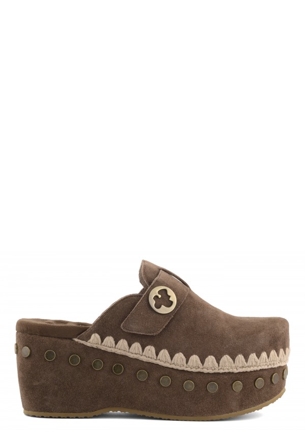 Clog Plain Suede DPBRO