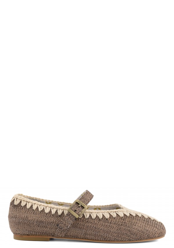 Raffia ballet shoe strap RNMAR