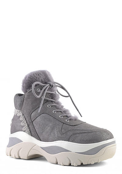 mou eskimo sneaker wool ethnic