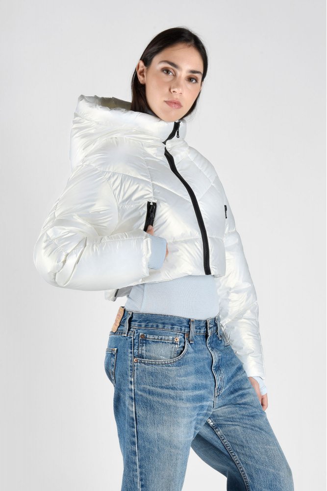 Eugenie Crop Madreperla Jacket