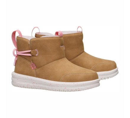 Camden bow boot y cozy