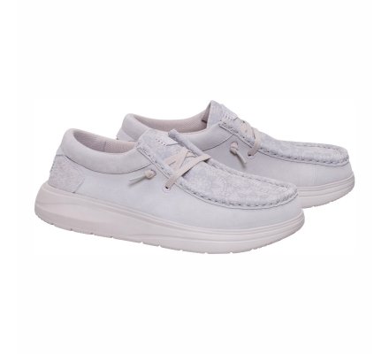 Wendy comf suede lace print