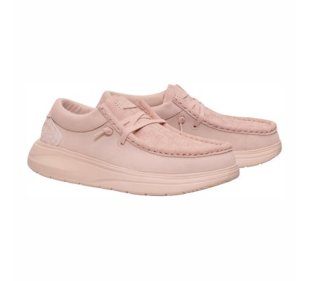 Wendy comf suede lace print