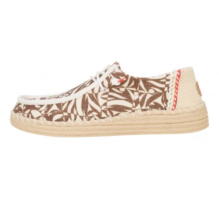 Wendy espadrille retro palm