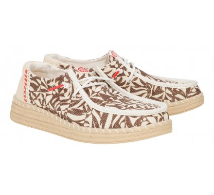 Wendy espadrille retro palm