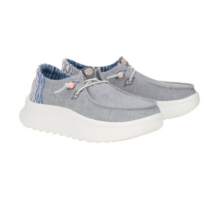 Wendy peak chambray woven w