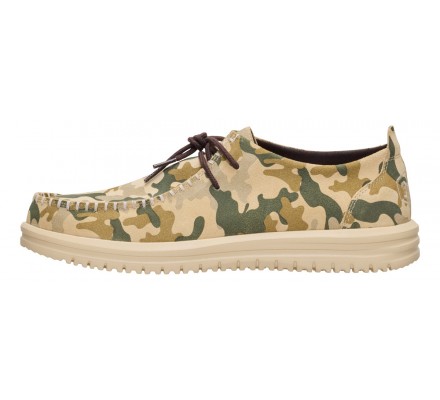 Wally nxt moc camo suede