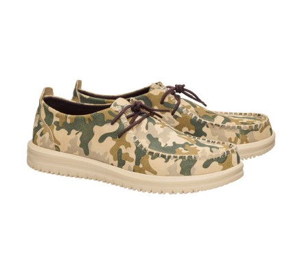 Wally nxt moc camo suede